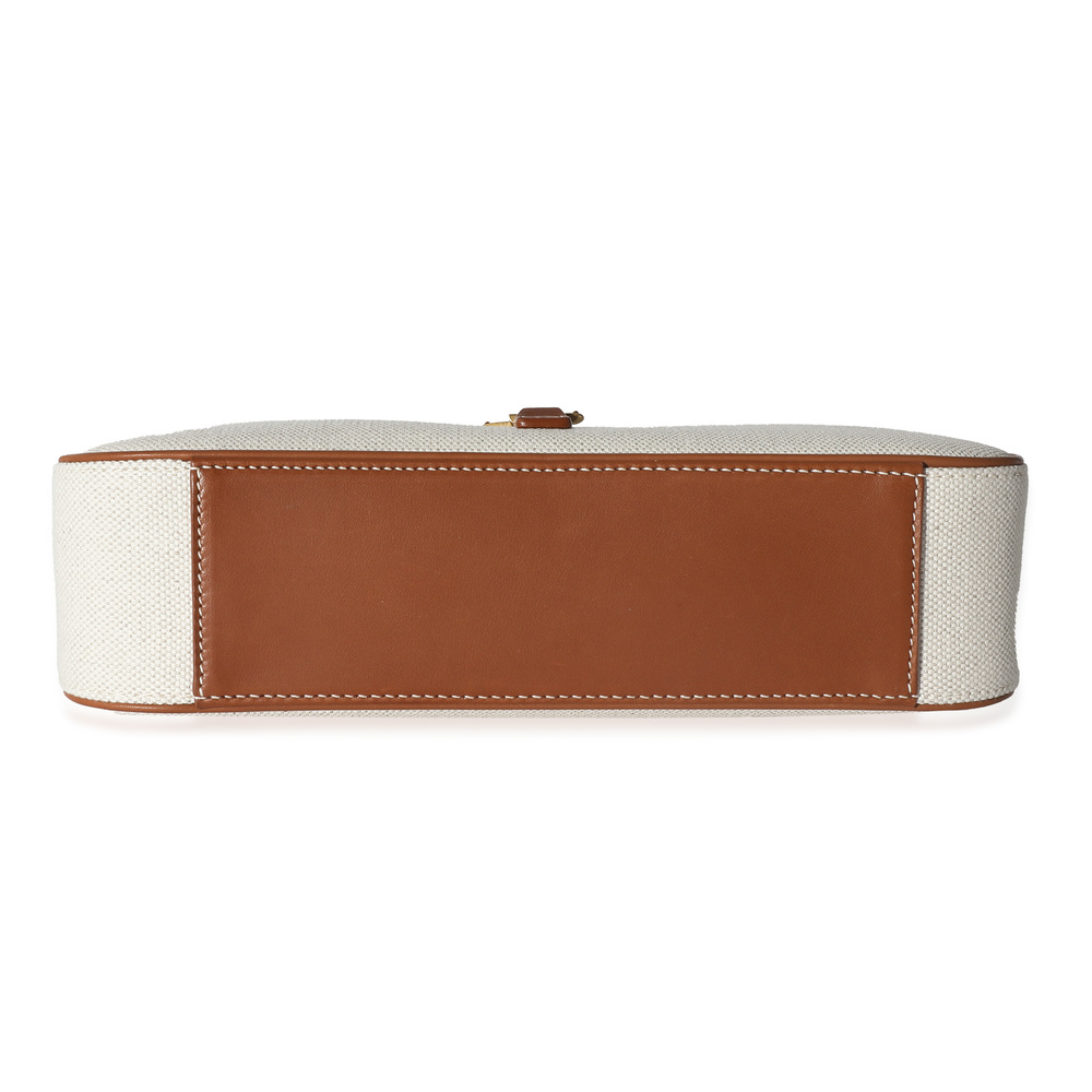Saint Laurent Beige Canvas Le 5 à 7 Hobo - Picture 6 of 7